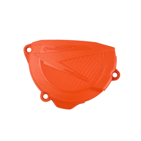 PROTECTOR TAPA POLISPORT  EMBRAGUE KTM XCF/SXF250/350 (09-12) Naranja KTM