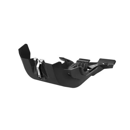 Honda CRF450R/CRF450RX - Fortress Skid Plate with Linkage Guard Black - 2021-23 Models POLISPORT