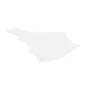 Yamaha YZ125/250 - Side Panels Black - 2022 Models POLISPORT