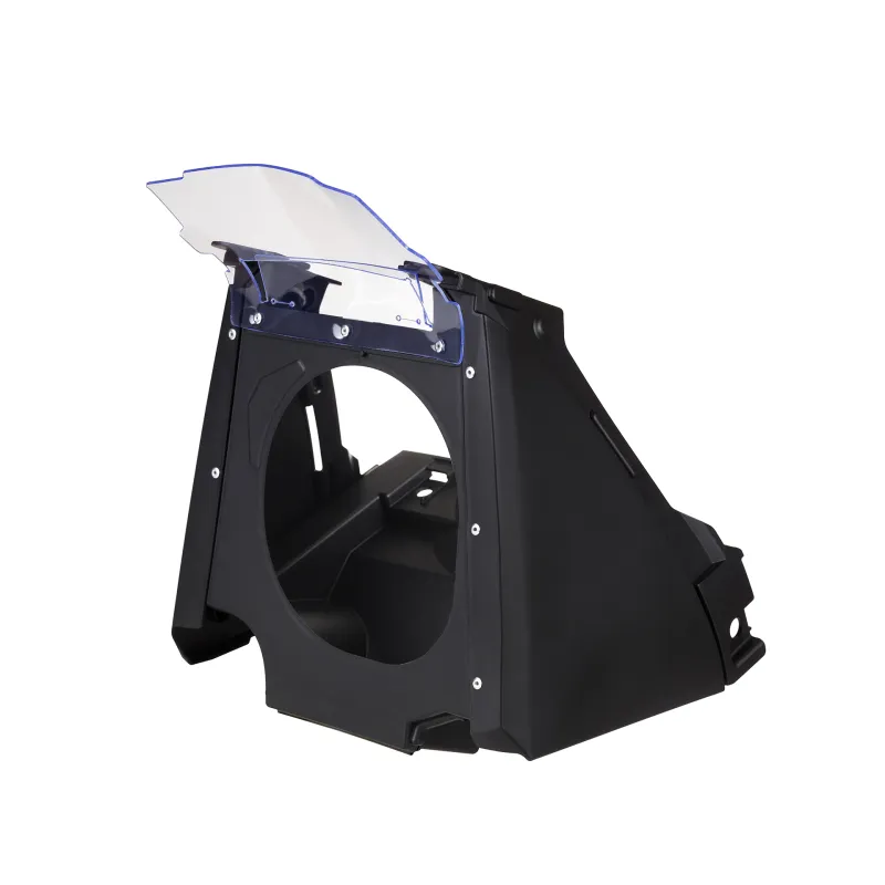 CAJA + TAPA FILTRO YZ125/250/125X/250X (22-24) Negro