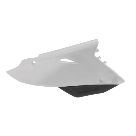 TAPAS LATERALES POLISPORT  CR125/250 (02-07) restyle CRF (22) Blanco