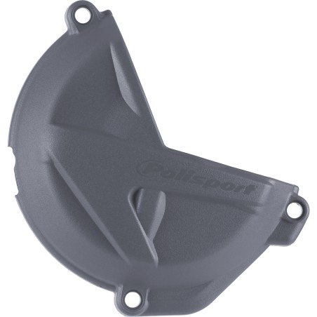 GAS GAS MC250,EX300,EC250/300 - Clutch Cover Protection Nardo Grey - 2021-23 Models POLISPORT