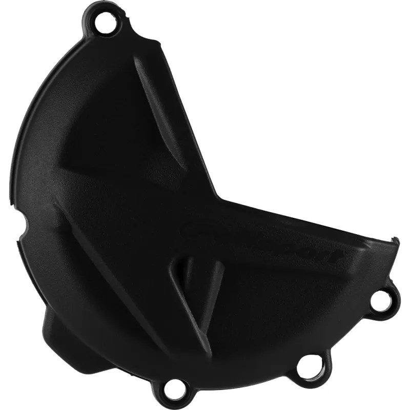 PROTECTOR TAPA POLISPORT  EMBRAGUE GAS GAS 250/350 (21-) Negro