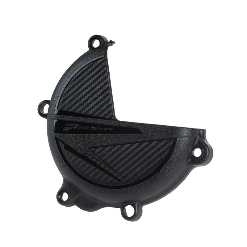8479000003  SUZUKI DRZ 400  - Protetor de Tampa de Embraiagem Preto - Modelos 2020-23 POLISPORT