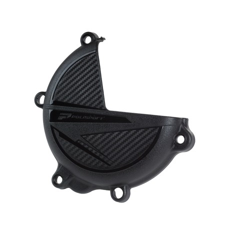 8479000003  SUZUKI DRZ 400  - Protetor de Tampa de Embraiagem Preto - Modelos 2020-23 POLISPORT
