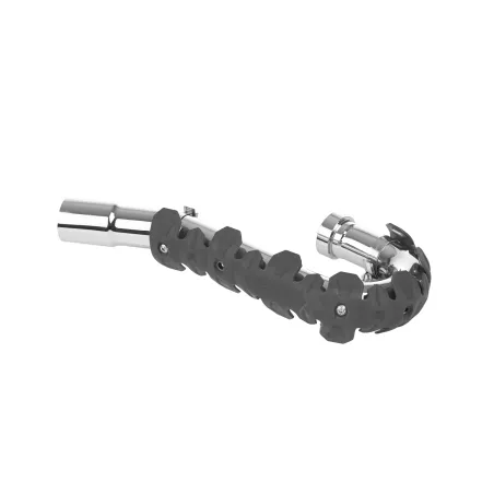 Armadillo - Proteção de Coletor 4 Tempos Cinzento (22 cm / 8.6 in) POLISPORT