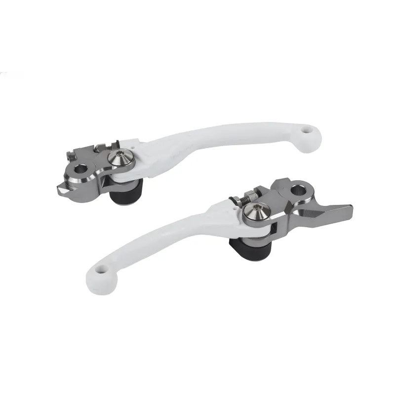 MANETAS PIVOTANTES POLISPORT  IRROMPIBLES HONDA CRF250R/450R (07-20) CRF250RX (19-20) CRF450RX (18-20) Blanco