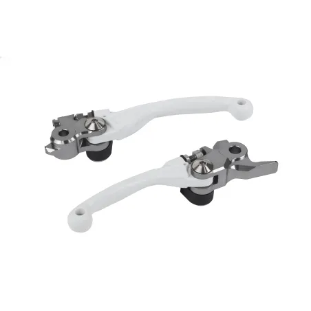 MANETAS PIVOTANTES POLISPORT  IRROMPIBLES HONDA CRF250R/450R (07-20) CRF250RX (19-20) CRF450RX (18-20) Blanco