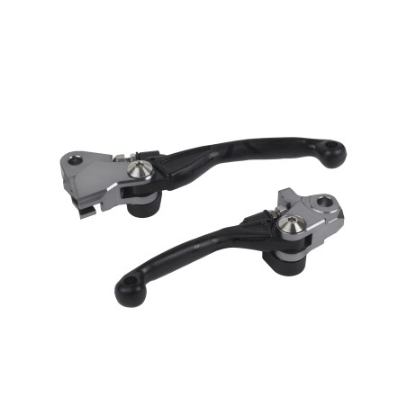 MANETAS PIVOTANTES POLISPORT  IRROMPIBLES HONDA CRF250R/450R/CRF250RX/450RX (21-23) Negro