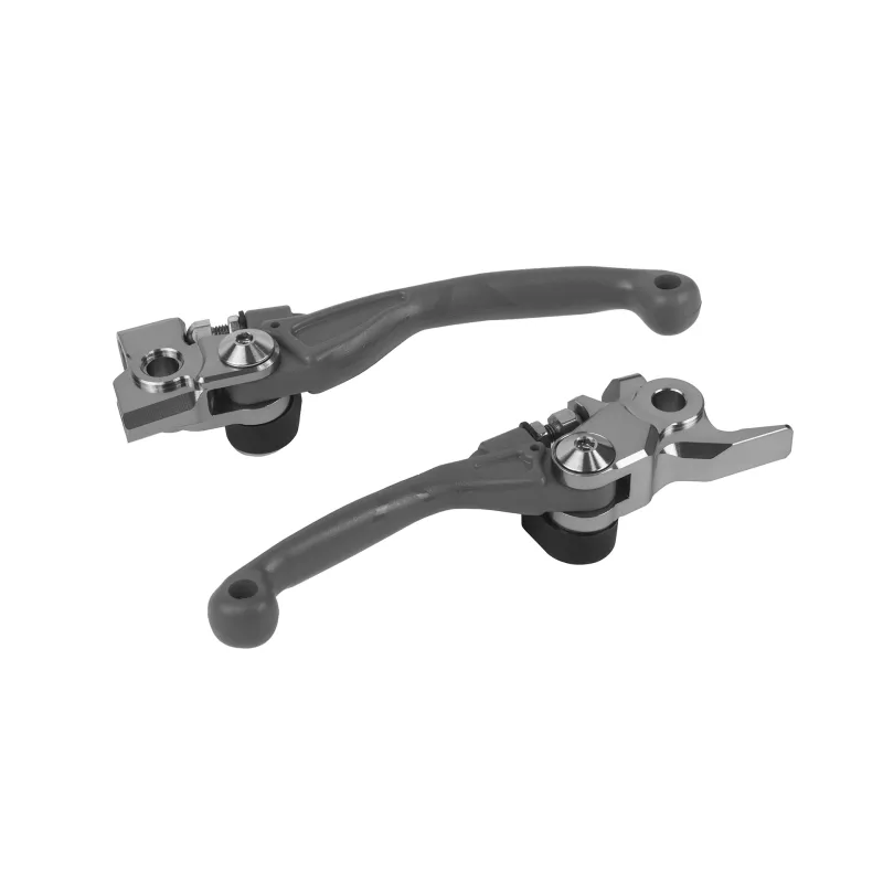 MANETAS PIVOTANTES POLISPORT  IRROMPIBLES KAWASAKI KX250/450 (13-18) Gris