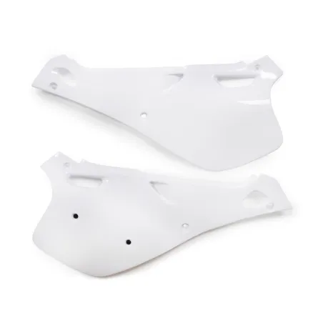 TAPAS LATERALES POLISPORT  YZ125/250 (93-95) Blanco