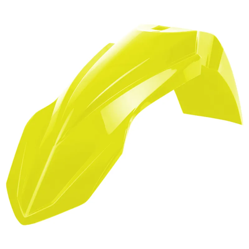 GUARDABARRO DELANTERO POLISPORT  YZ125/250(15-21) YZ250F/450F (10-18) WR250F (15-19) WR450F (12-18) Amarillo Flúor