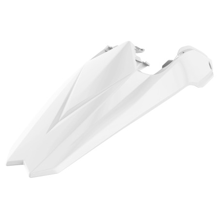 GUARDABARRO TRASERO+TAPA POLISPORT  LATERAL BETA RR 2T/4T (18-19) X-TRAINER (15-22) Blanco