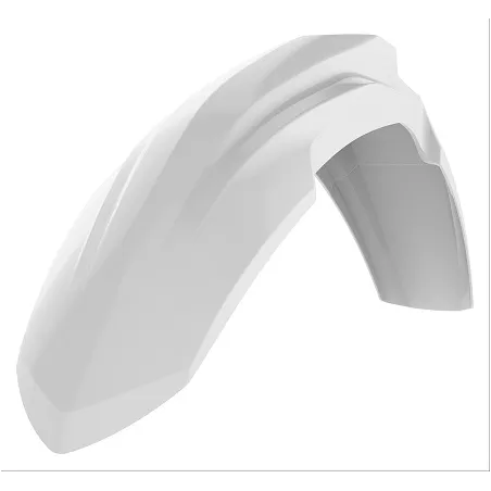 GUARDABARRO DELANTERO POLISPORT  CR125/250 (02-07) Blanco