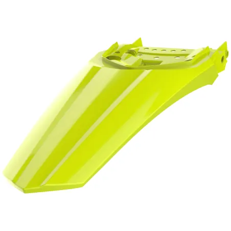 GUARDABARRO TRASERO POLISPORT  HONDA CRF150L (17-23) Amarillo Flúor