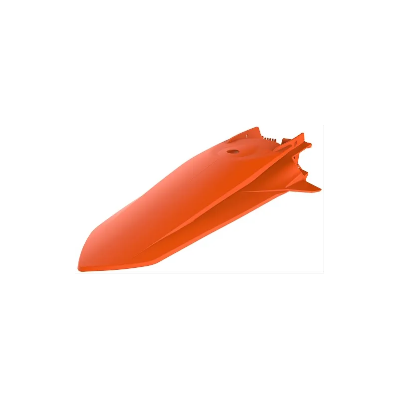 GUARDABARRO TRASERO POLISPORT  KTM EXC/EXC-F/XC-W/XC-FW (20-23) Naranja