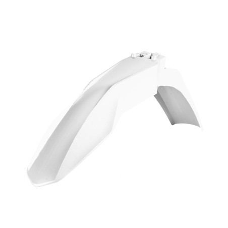 GUARDABARRO DELANTERO POLISPORT  GAS GAS MC/EC/EC-F (21-23) EX/EX-F (22-23) Blanco