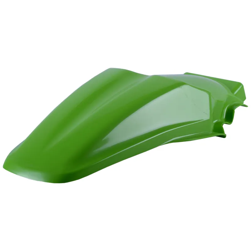 Kawasaki KX 85,KX 100 - Guarda-Lamas de Trás Verde - Modelos 2001-13 POLISPORT