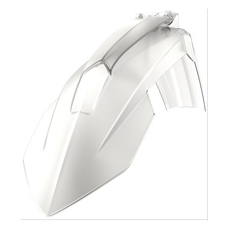 GUARDABARRO DELANTERO POLISPORT  SX/SX-F/XC-F(16-22) EXC/EXC-F/XC(17-23) Transparente