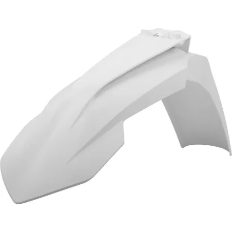 GUARDABARRO DELANTERO POLISPORT  SX/SX-F/XC-F(16-23) EXC/EXC-F/XC(17-23) Blanco 20