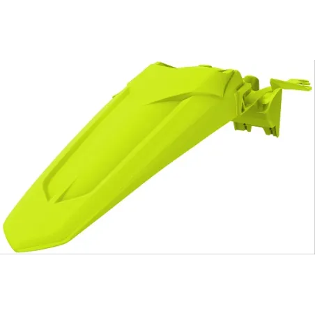 GUARDABARRO TRASERO POLISPORT  YZ250F (19-23) YZ450F (18-22) Amarillo Flúor