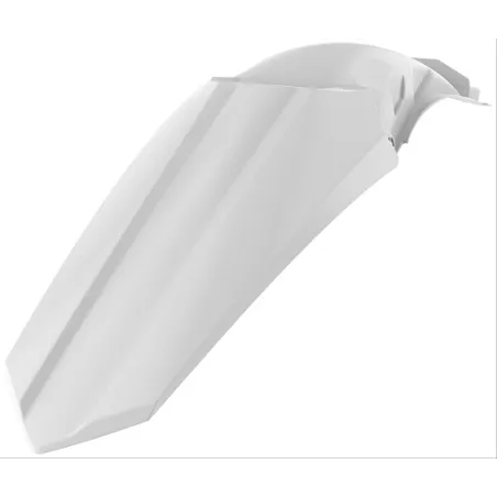 GUARDABARRO TRASERO POLISPORT  CR125/250 (02-07) Blanco