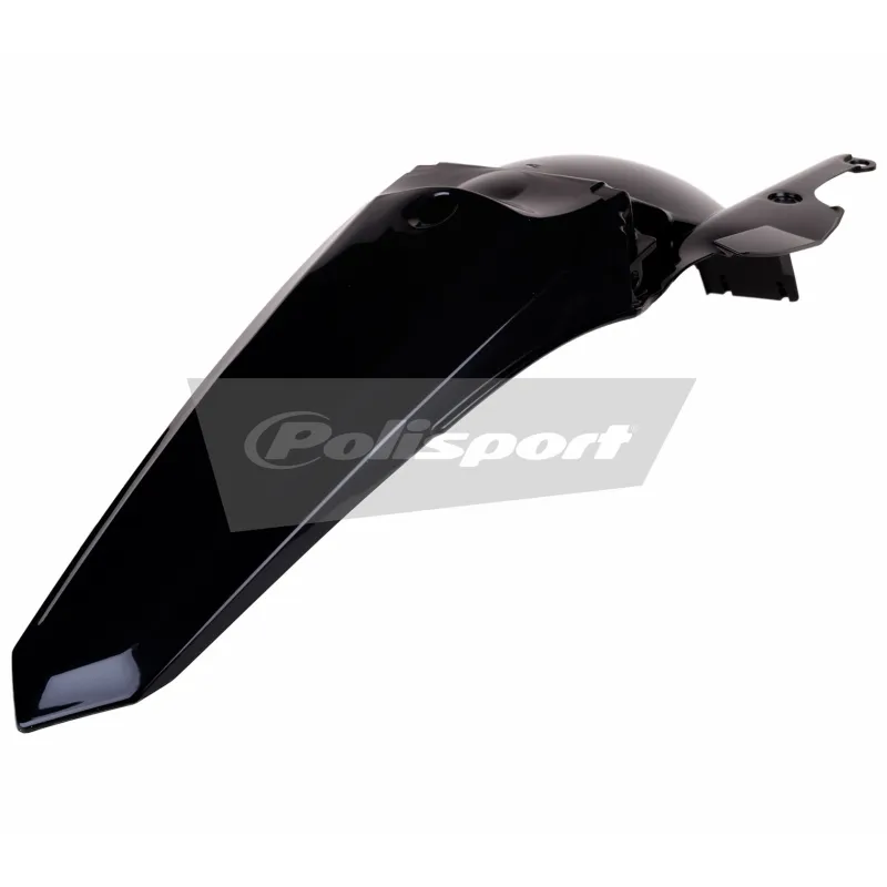 GUARDABARRO TRASERO POLISPORT  YZ250F(14-18) 450F(14-17) Negro