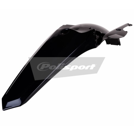 GUARDABARRO TRASERO POLISPORT  YZ250F(14-18) 450F(14-17) Negro