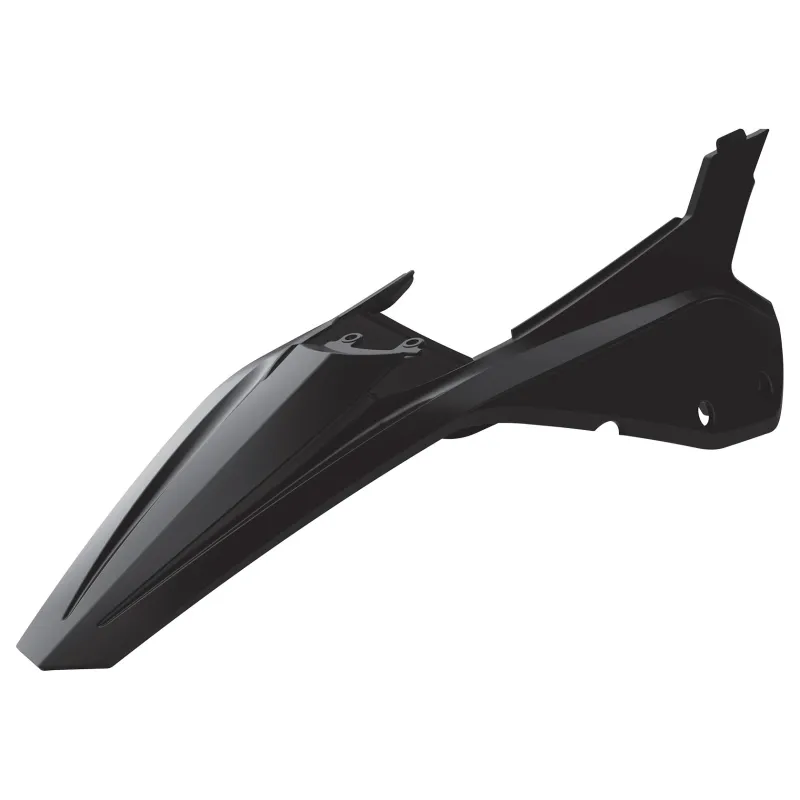 GUARDABARRO TRASERO+TAPA POLISPORT  LATERAL BETA RR 2T/4T (20-23) Negro