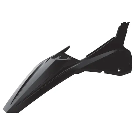 GUARDABARRO TRASERO+TAPA POLISPORT  LATERAL BETA RR 2T/4T (20-23) Negro