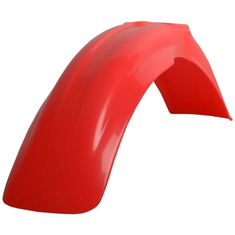GUARDABARRO DELANTERO POLISPORT  CR125R/250R(90-99) 500R(90-01) Rojo Fluor