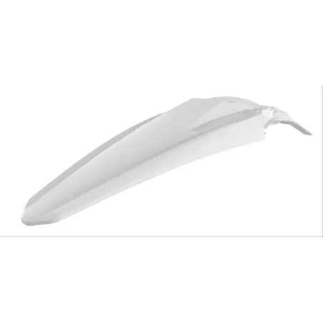 GUARDABARRO TRASERO POLISPORT  KX250F(17-20) KX450F(16-18) Blanco