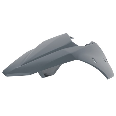 GUARDABARRO TRASERO+TAPA POLISPORT  LATERAL BETA RR 2T/4T (13-17) Gris
