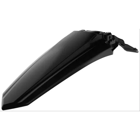 GUARDABARRO TRASERO POLISPORT  KX250F (21-23) KX450F (19-23) Negro