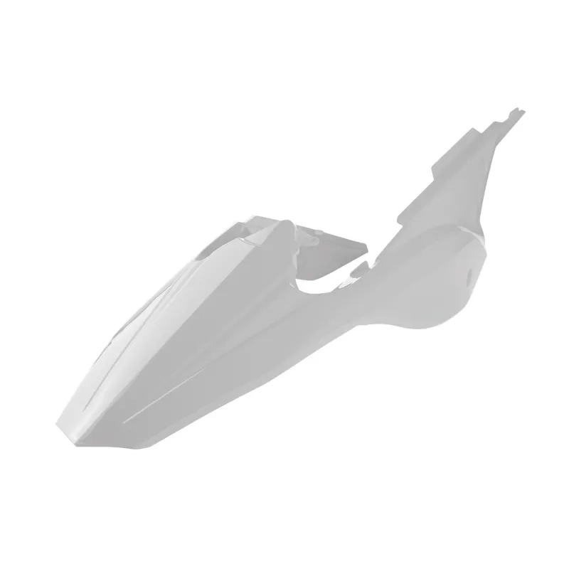 GUARDABARRO TRASERO+TAPA POLISPORT  LATERAL Restyling BETA RR 2T/4T (18-19) Blanco