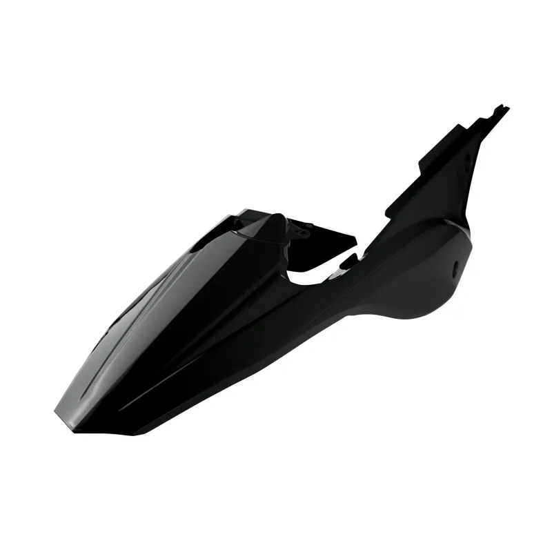 GUARDABARRO TRASERO+TAPA POLISPORT  LATERAL Restyling BETA RR 2T/4T (18-19) Negro