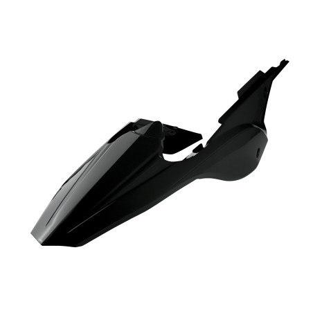 GUARDABARRO TRASERO+TAPA POLISPORT  LATERAL Restyling BETA RR 2T/4T (18-19) Negro