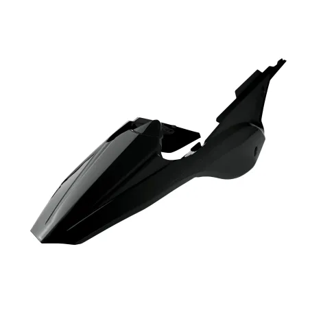 GUARDABARRO TRASERO+TAPA POLISPORT  LATERAL Restyling BETA RR 2T/4T (18-19) Negro