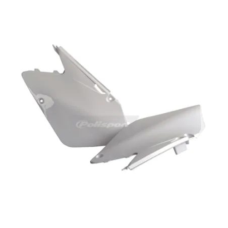 TAPAS LATERALES POLISPORT  RM125/250 (01-08) Blanco