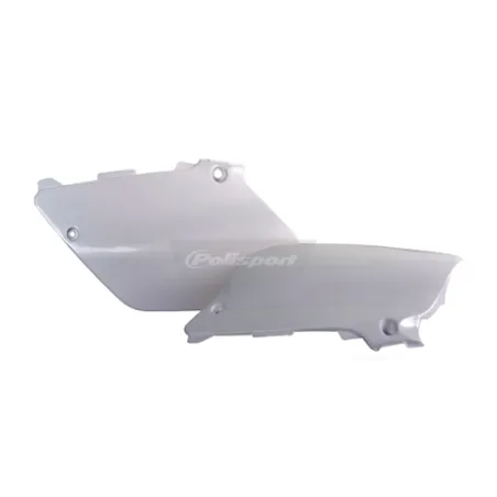 Yamaha YZ125/250 - Side Panels White - 2002-14 Models POLISPORT