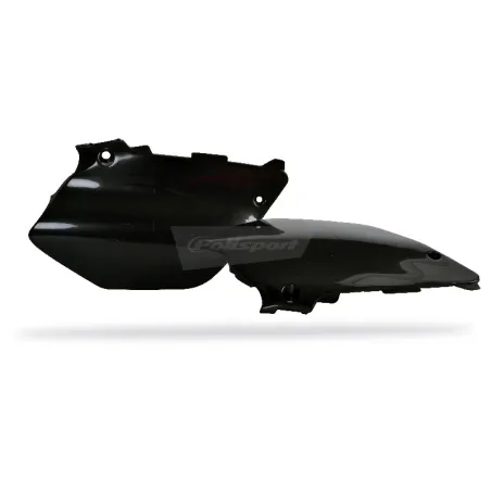 Yamaha YZ125/250 - Side Panels Black - 2002-14 Models POLISPORT