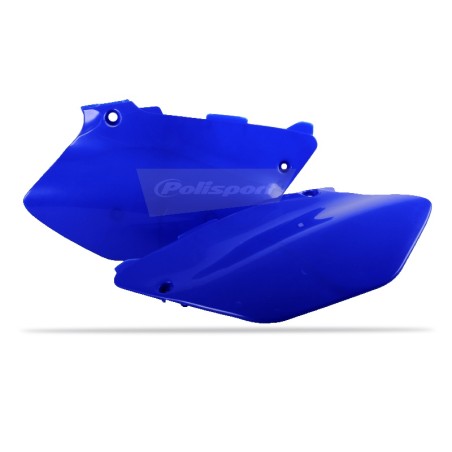 Yamaha YZ125/250 - Side Panels Blue - 2002-14 Models POLISPORT