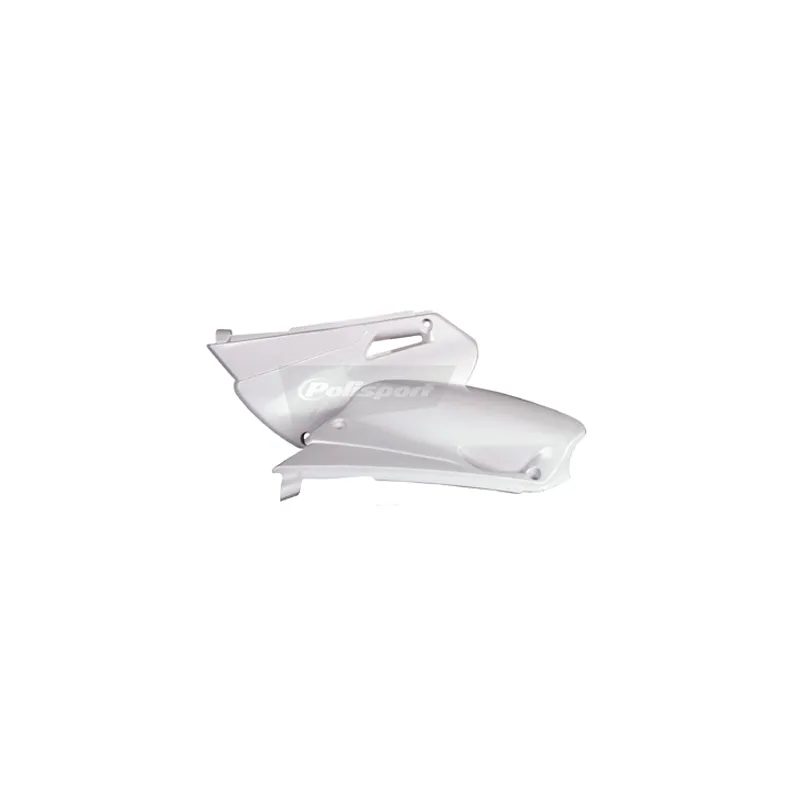 Yamaha YZ85 - Side Panels White - 2002-14 Models POLISPORT