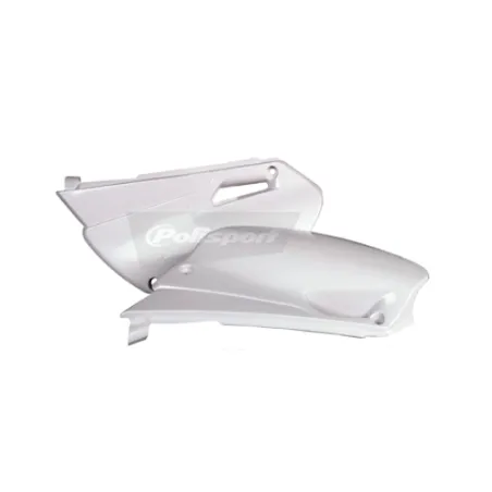 Yamaha YZ85 - Side Panels White - 2002-14 Models POLISPORT