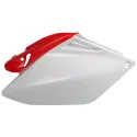 Honda CRF250R - Side Panels Red and White for MX - 2006-09 Models POLISPORT