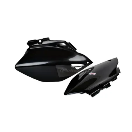 TAPAS LATERALES POLISPORT  YZ250F/450F (06-09) Negro
