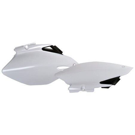 TAPAS LATERALES CEMOTO  YZ250F/450F (06-09) Blanco