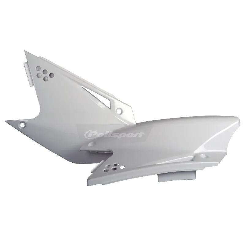 Kawasaki KX250F - Tampas Laterais Branco - Modelos 2006-08 POLISPORT