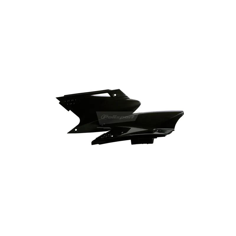Kawasaki KX250F - Tampas Laterais Preto - Modelos 2006-08 POLISPORT
