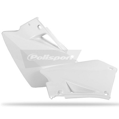 Tampas Laterais Brancas para Gas Gas - Modelos 2005-06 POLISPORT
